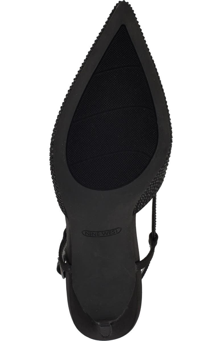 Nine West Romeo Rhinestone Slingback Pump, Alternate, color,