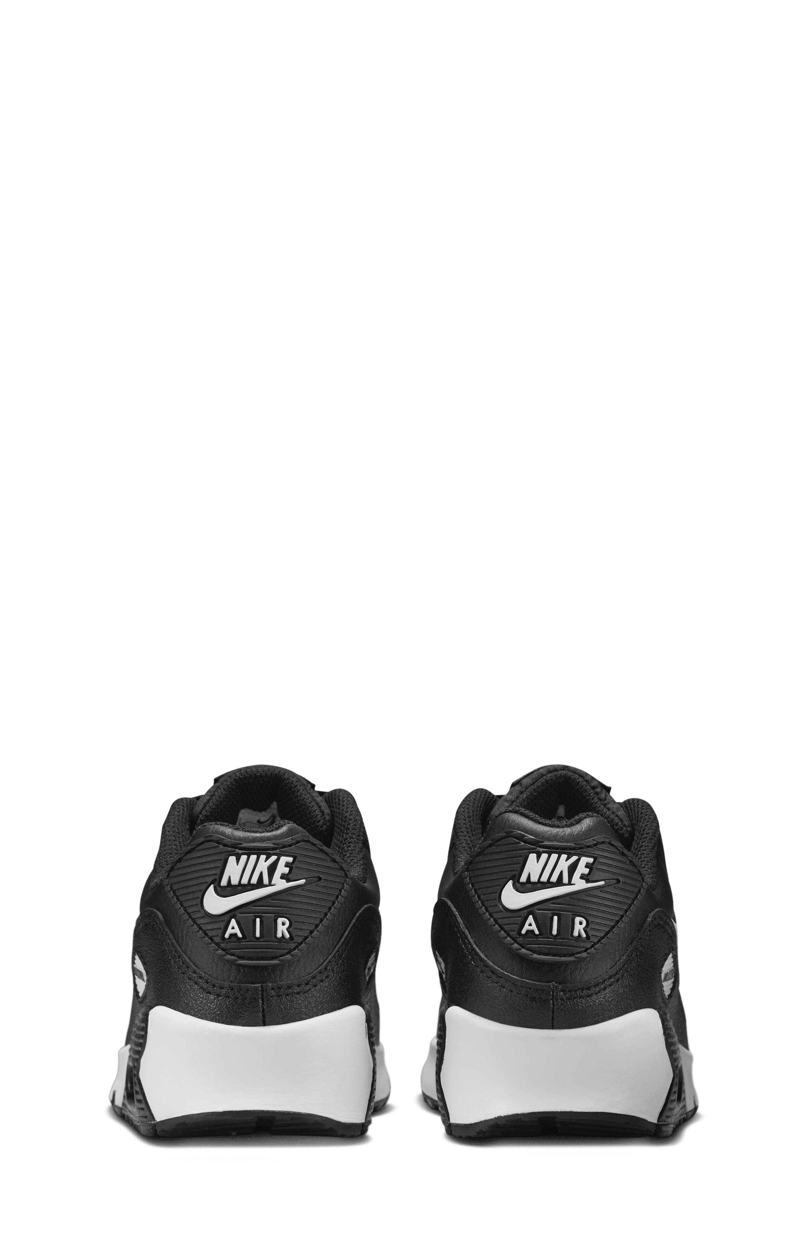 Nike Kids
 Air Max 90 Sneaker, Alternate, color, 029 Black/Black/White