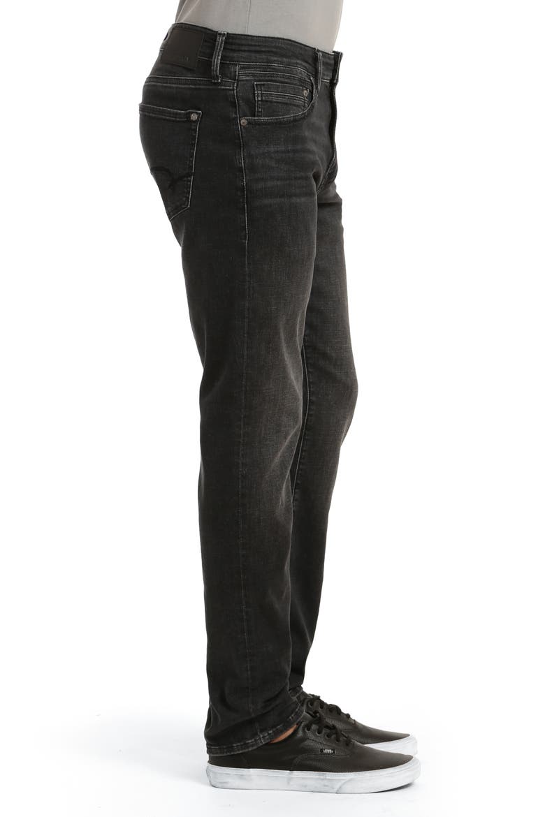 Zach Straight Leg Jeans, Alternate, color, DARK SMOKE ORGANIC MOVE