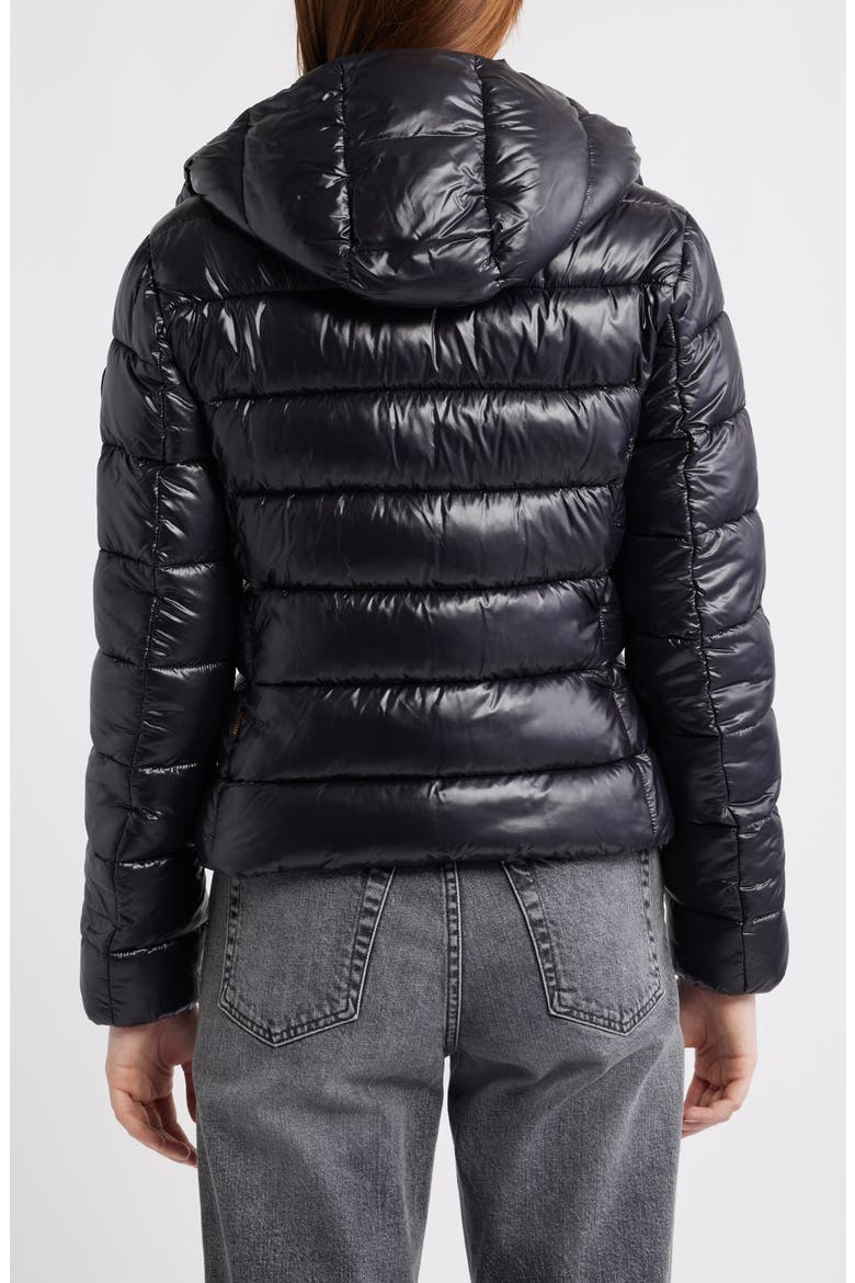 Cosmary Water Resistant Insulated Puffer Jacket, Alternate, color, BLACK