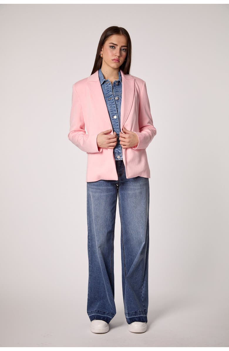 BLUE REVIVAL Helen Blazer, Alternate, color, Pink
