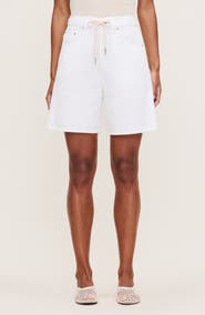 DL1961 Taylor Drawstring High Waist Denim Shorts