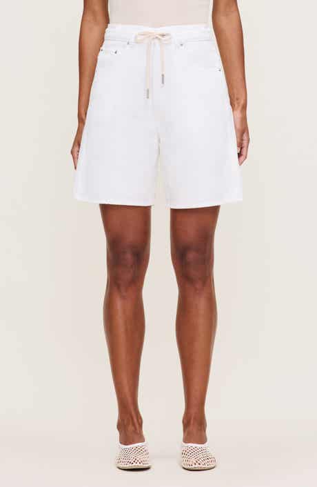 DL1961 Taylor Drawstring High Waist Denim Shorts