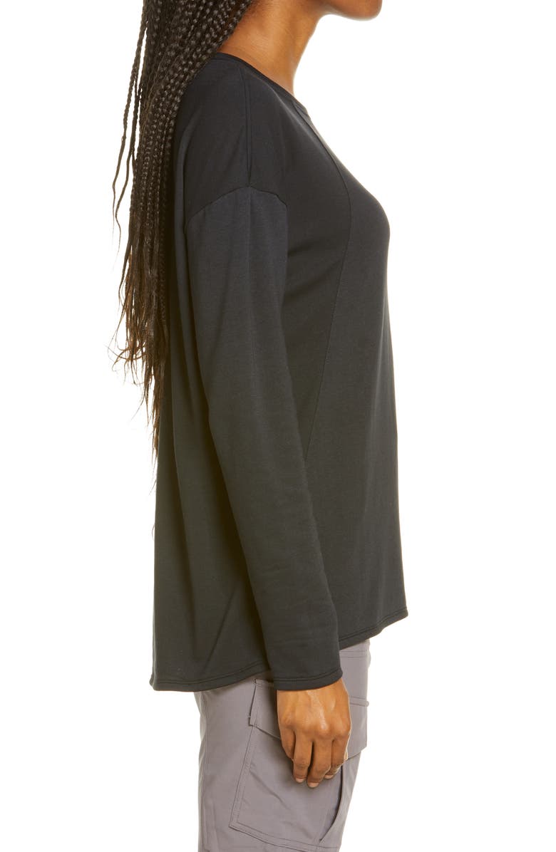 Zella Cozy Long Sleeve Top, Alternate, color, 