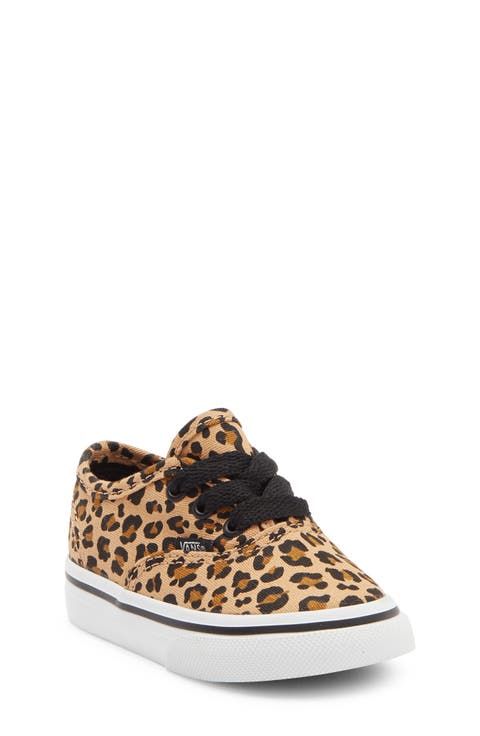 Kids' Authentic Leopard Sneaker