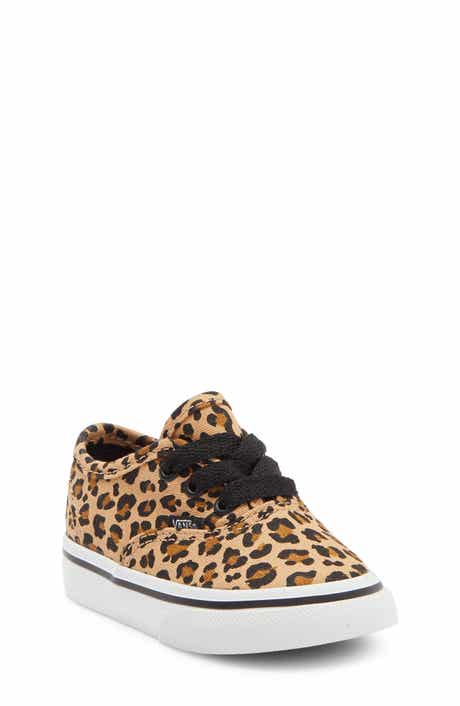 Kids' Authentic Leopard Sneaker