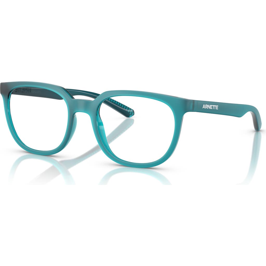 Arnette 49mm Square Optical Glasses In Blue