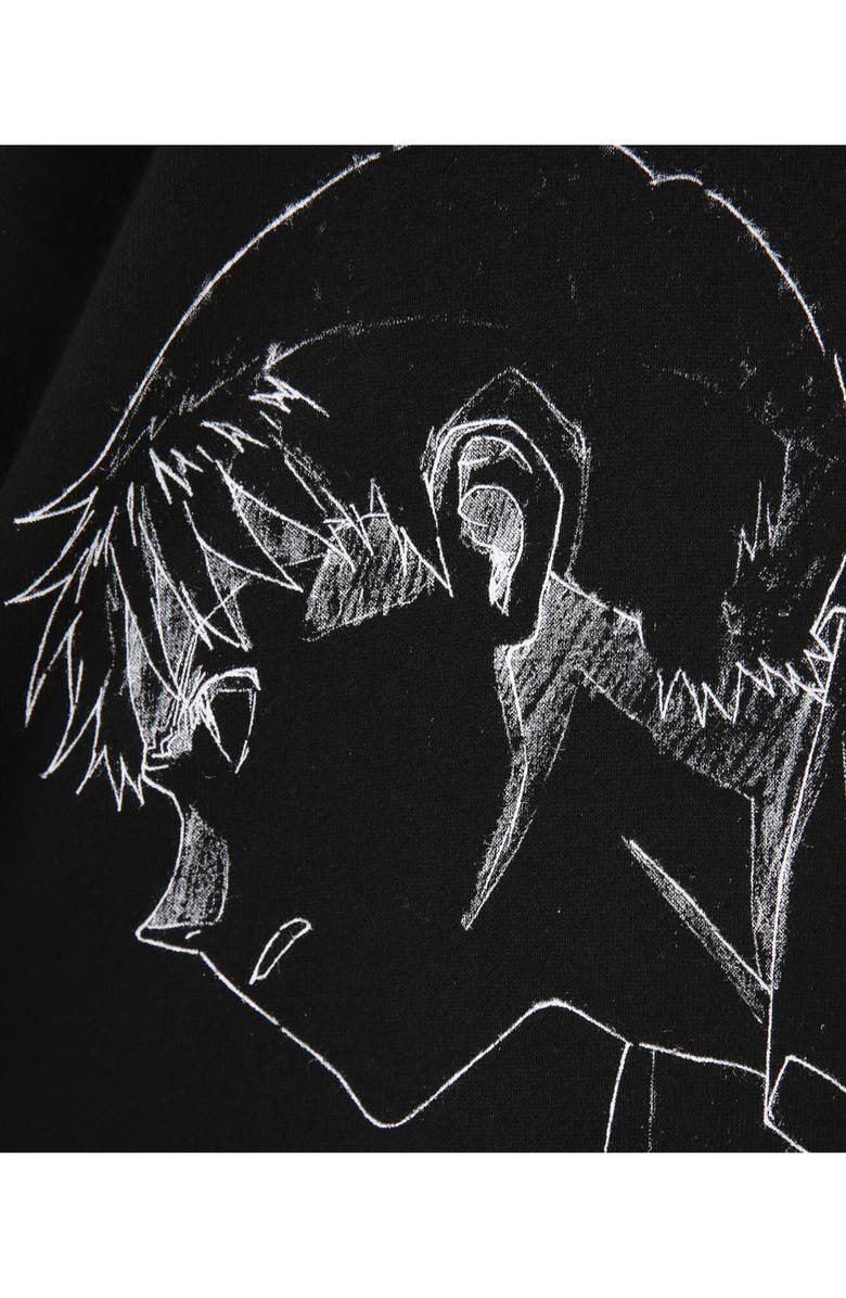 Undercover x Evangelion Don't Run Away Cotton Hoodie, Alternate, color, 