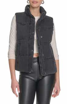 Levi's Western Denim Puffer Vest