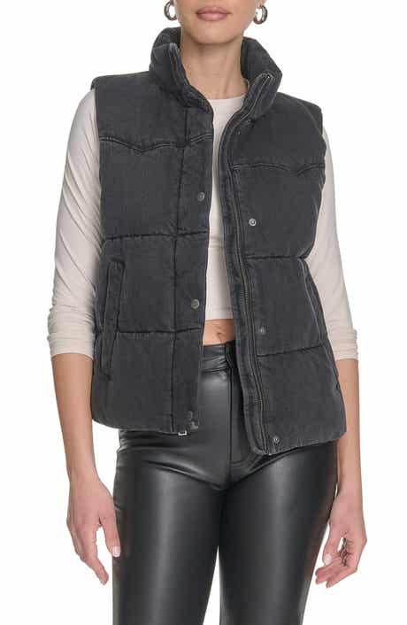 Levi's Western Denim Puffer Vest