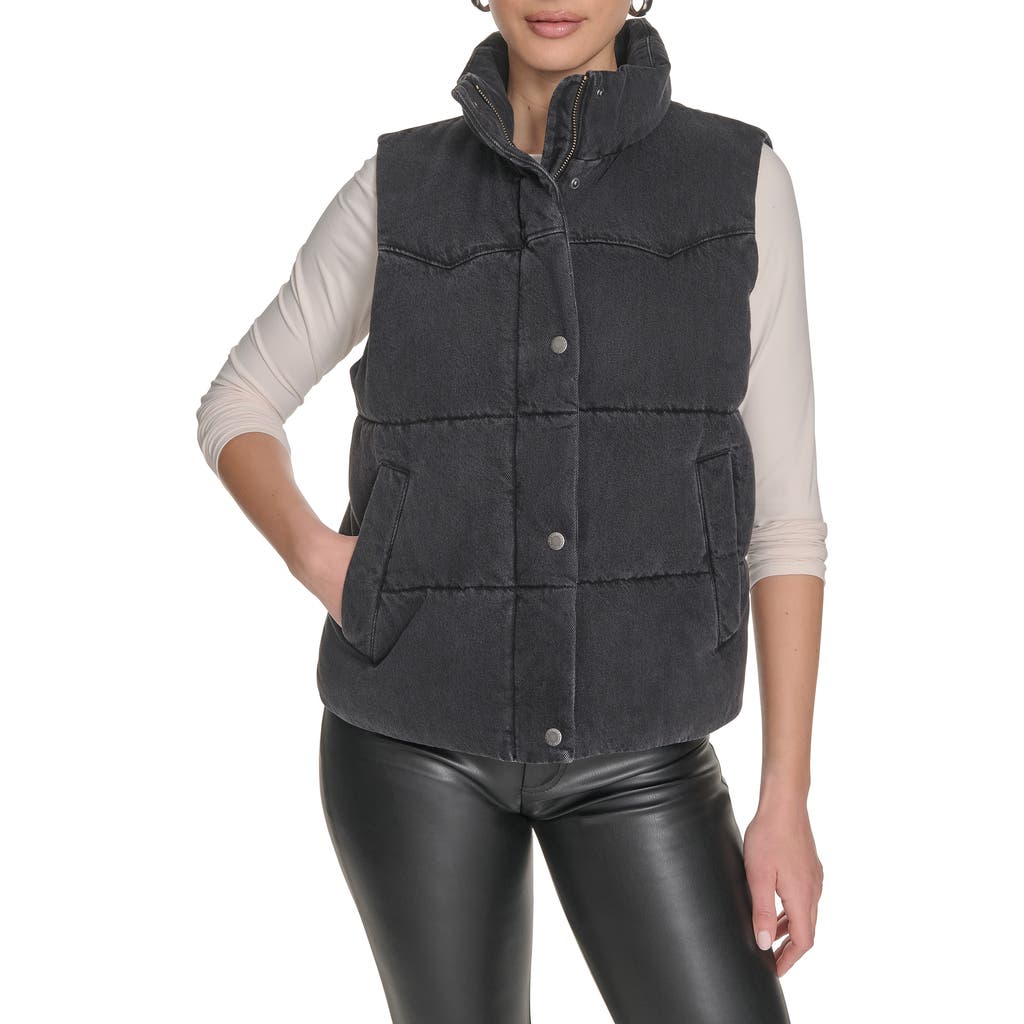 Levi's Western Denim Puffer Vest