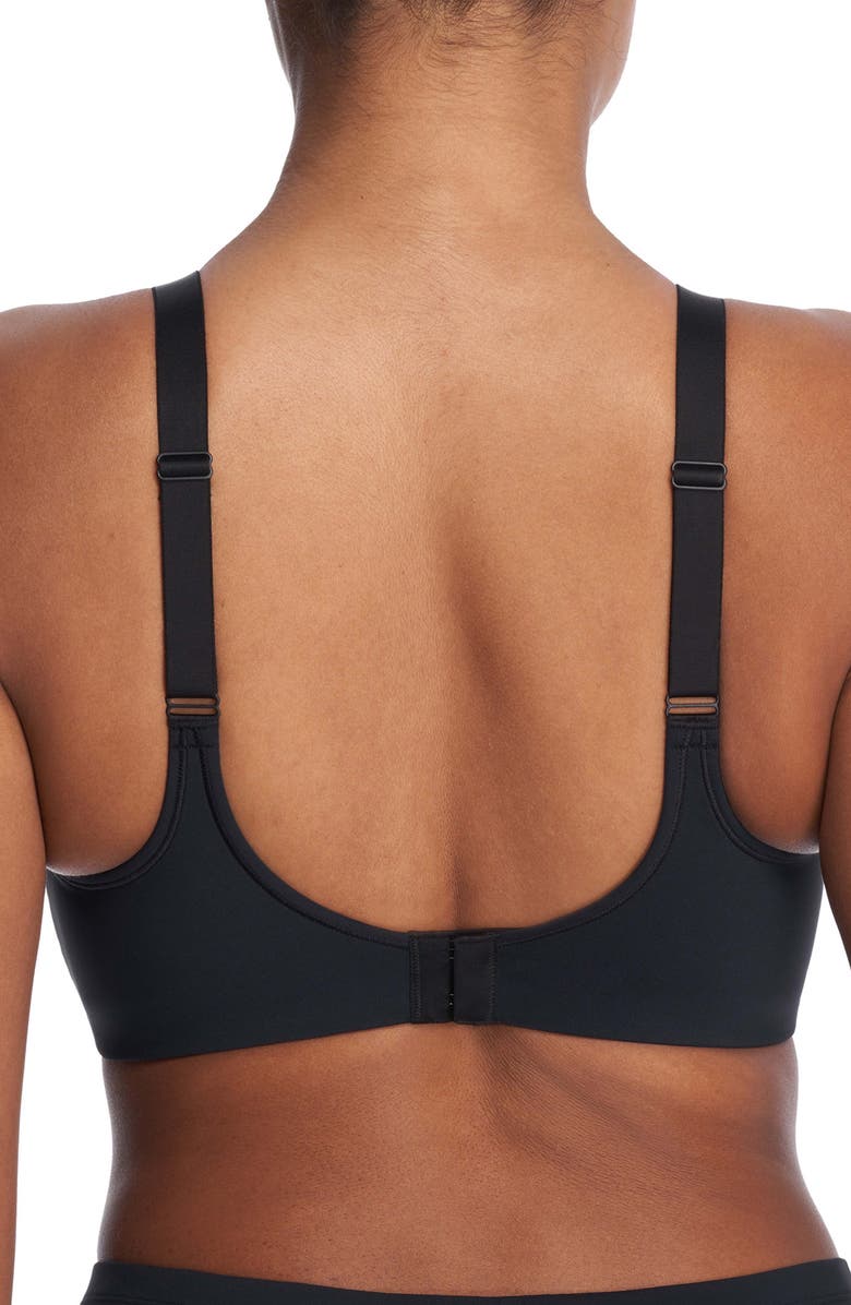 Natori Power Comfort Underwire Sports Bra, Alternate, color, Black