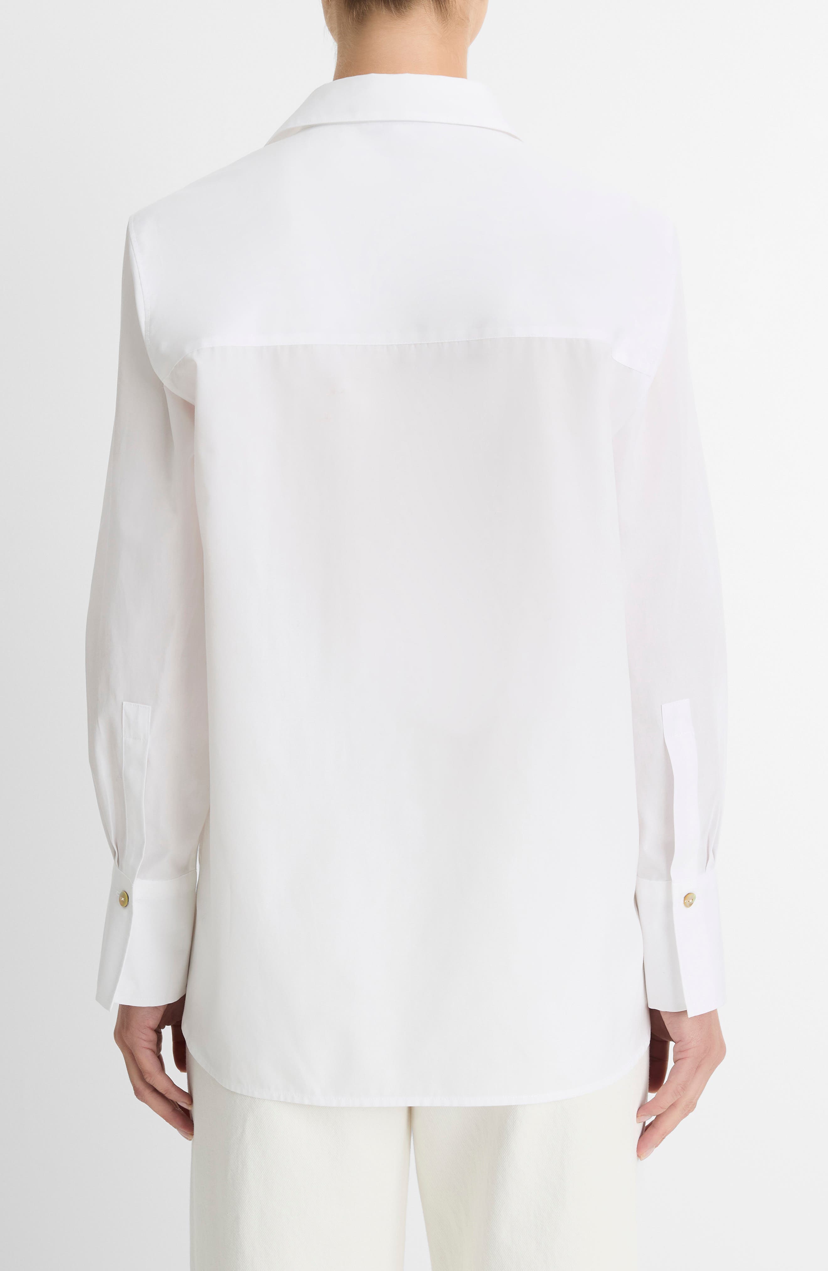 Relaxed Cotton Button-Up Shirt - image 2