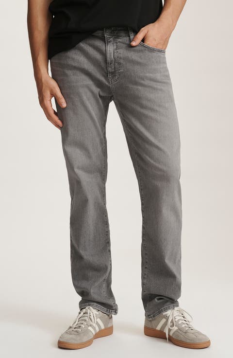 Zach Straight Leg Stretch Jeans (Light Smoke Supermove)