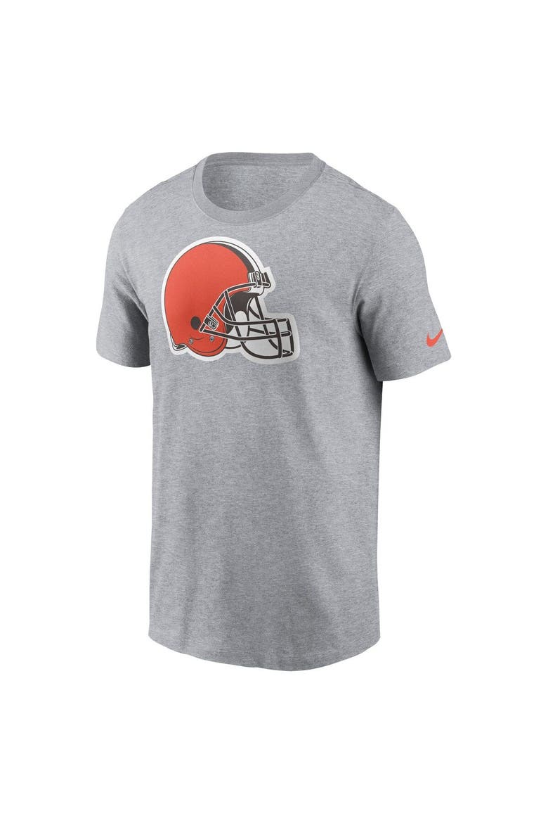 Men's Nike  Gray Cleveland Browns Logo Essential T-Shirt, Alternate, color, Gray