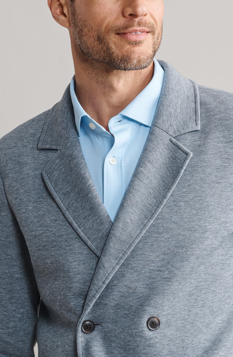 Rhone Truman Knit Sport Coat, Alternate, color, Heather Gray