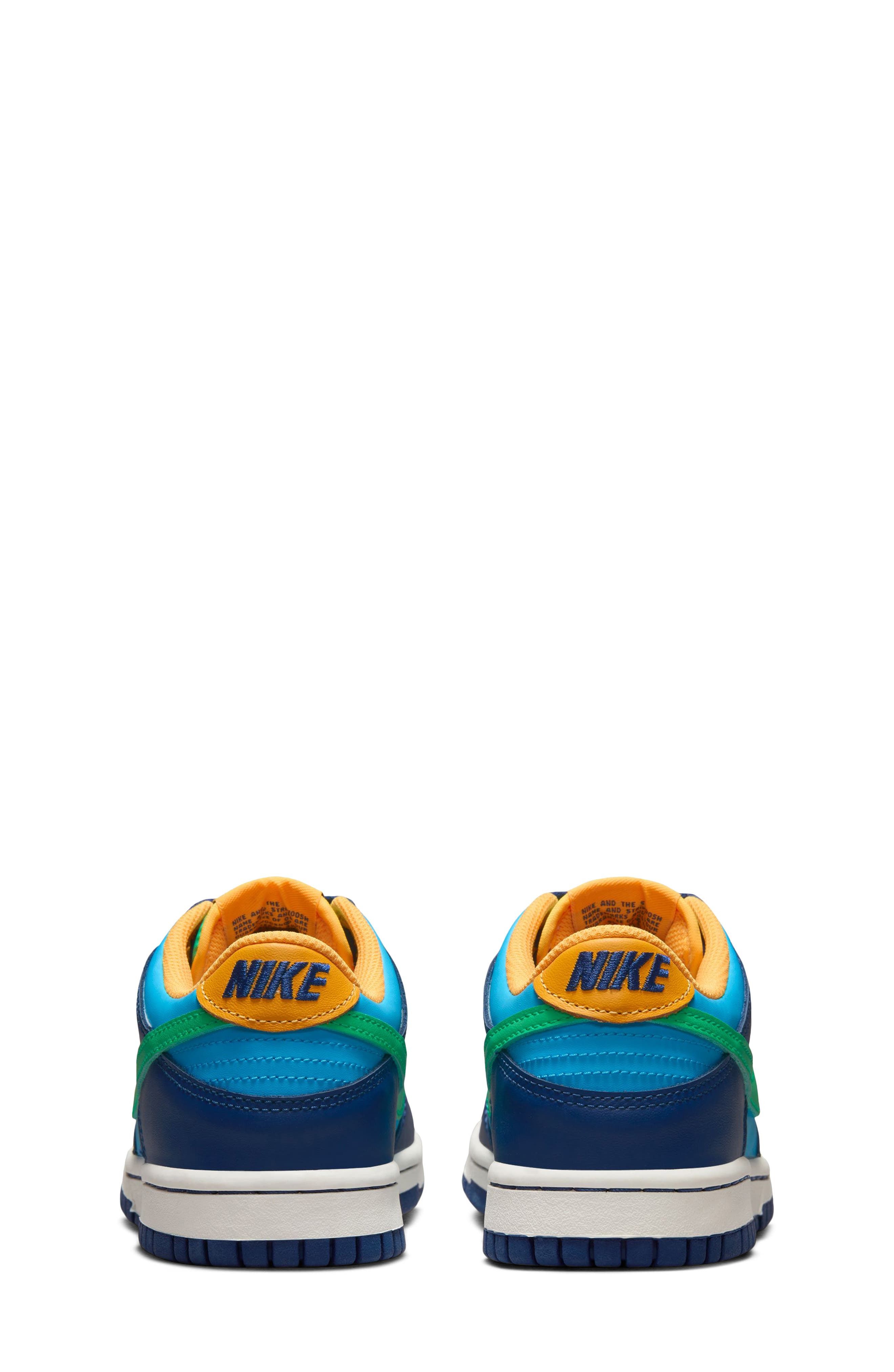 Nike Dunk Low Sneaker, Alternate, color, Blue/ Electric Algae/ Royal