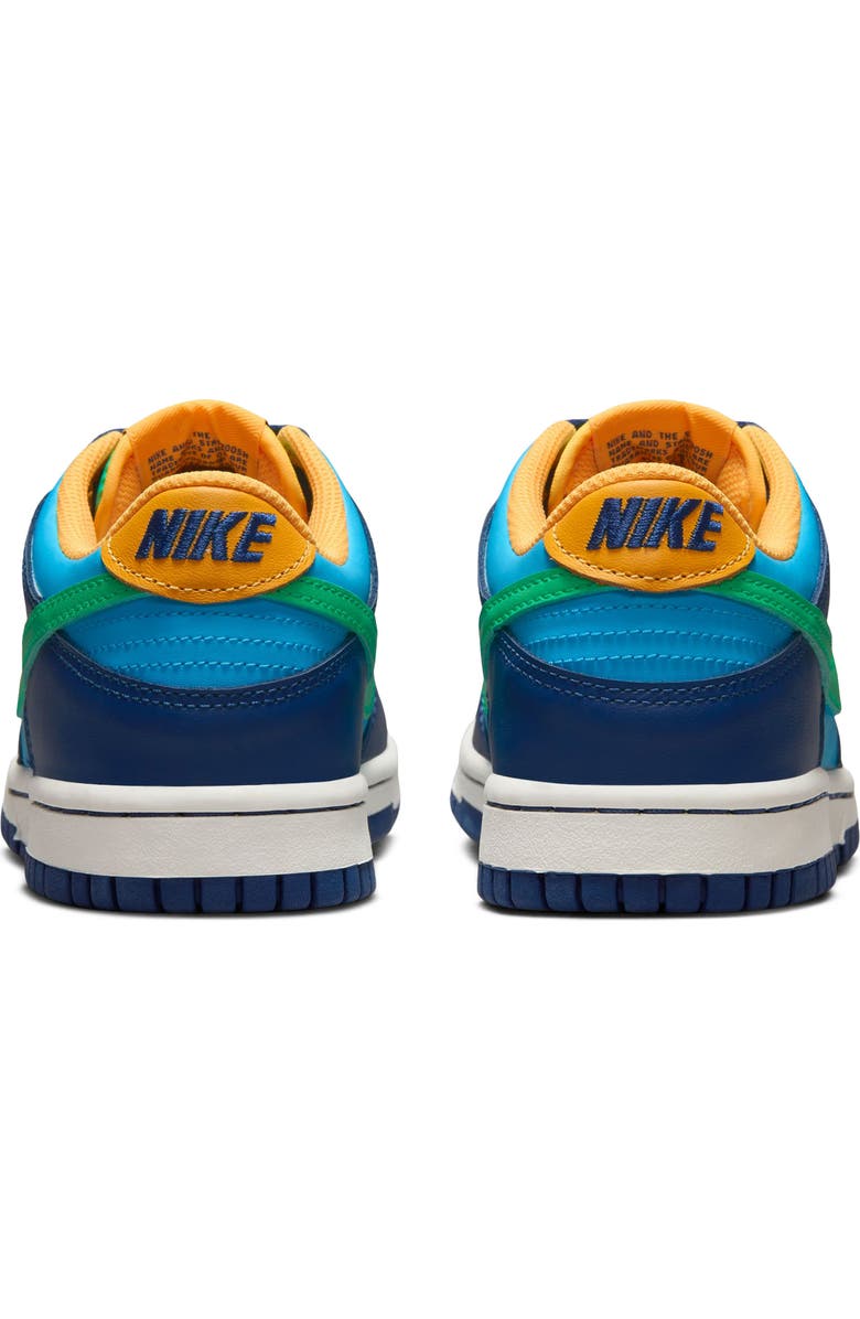 Nike Dunk Low Sneaker, Alternate, color, Blue/ Electric Algae/ Royal