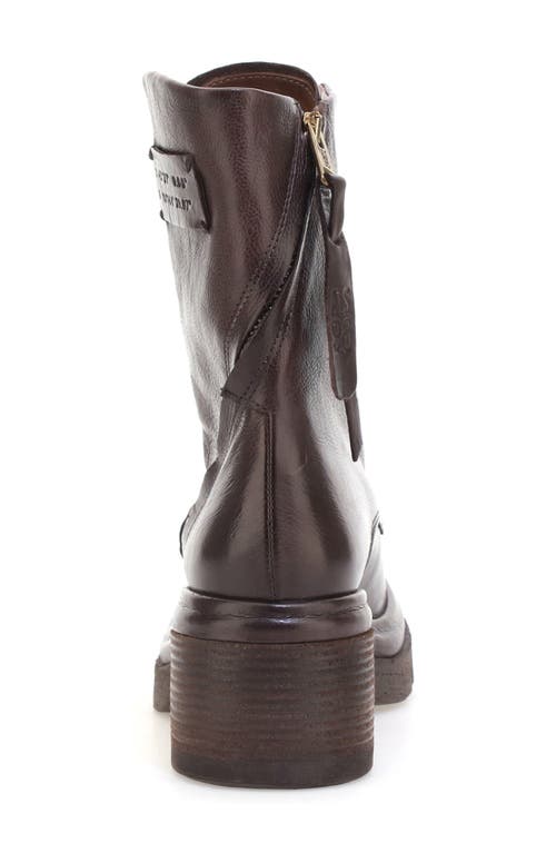 As98 A.s.98 Eugene Lug Sole Bootie In Brown