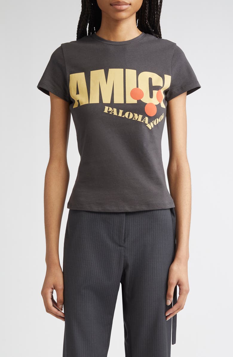 Paloma Wool Amici Logo Graphic T-shirt, Main, color,