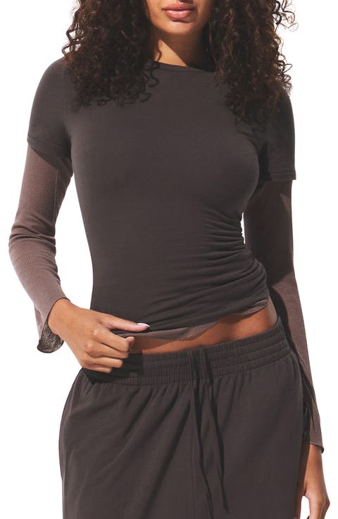 Stretch Cotton Jersey T-Shirt (Regular & Plus)