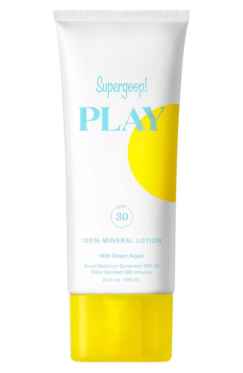 Supergoop!<sup>®</sup> PLAY 100% Mineral Sunscreen SPF 30, Main, color,