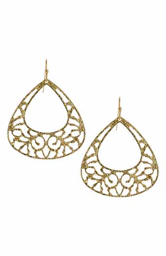OLIVIA WELLES Fond of Filigree Drop Earrings
