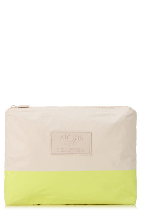 Mid Dipped Water Resistant Tyvek® Zip Pouch