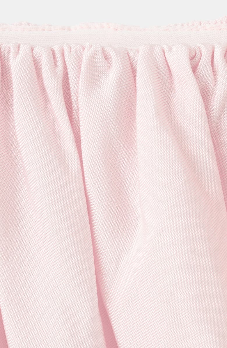 MANGO x Kaia Gerber Strapless Asymmetric Ruched Dress, Alternate, color, Pastel Pink