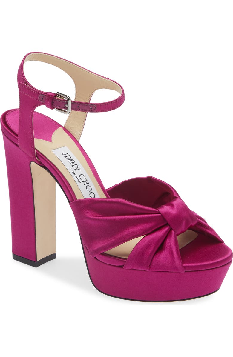 Jimmy Choo Heloise Platform Sandal, Main, color,