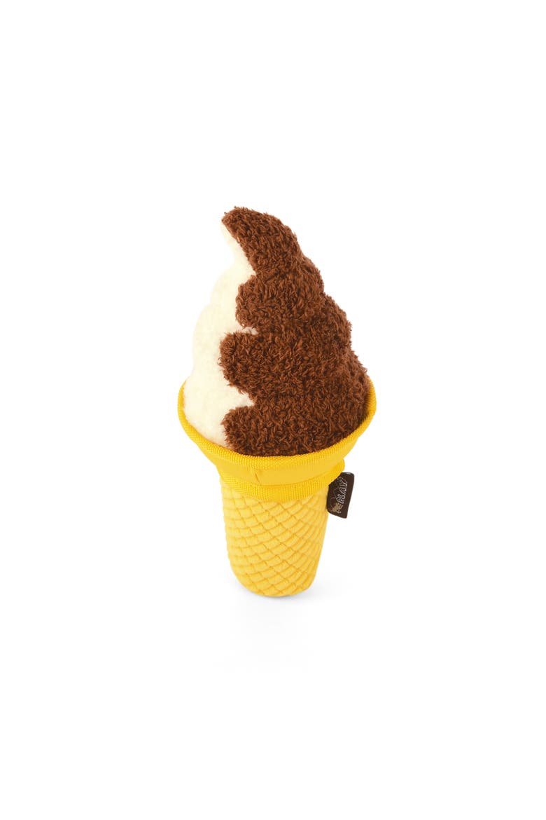 Swirls N' Slobbers Soft Serve Dog Toy, Ice Cream Shape, Alternate, color, Multicolored