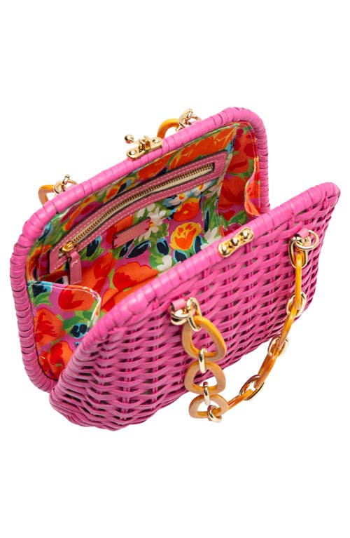Frances Valentine Hen Wicker Basket Bag