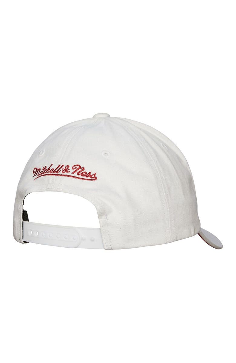 Mitchell & Ness Men's Mitchell & Ness White Chicago Bulls Hardwood Classics All In Retro Snapback Hat, Alternate, color, White