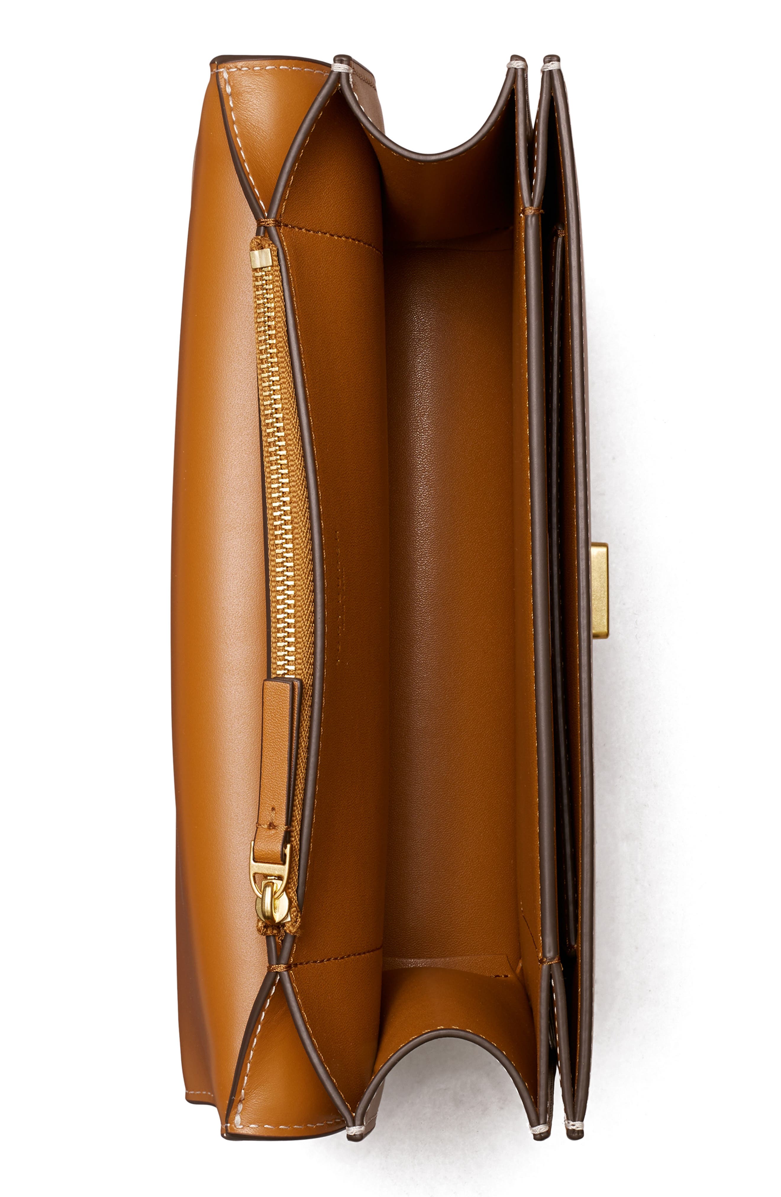 Tory Burch Eleanor Canvas Shoulder Bag, Alternate, color, 