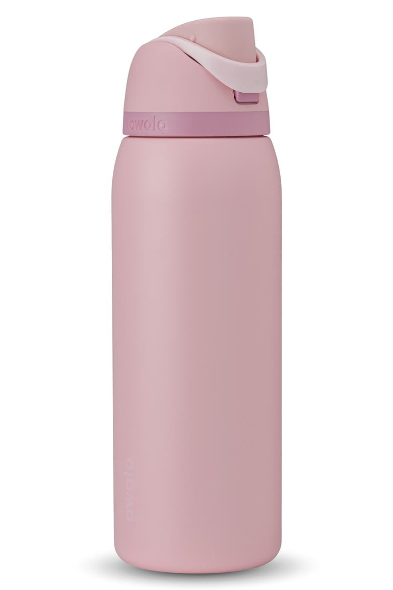 40oz. FreeSip Stainless Steel Water Bottle, Main, color, ROSE QUARTZ