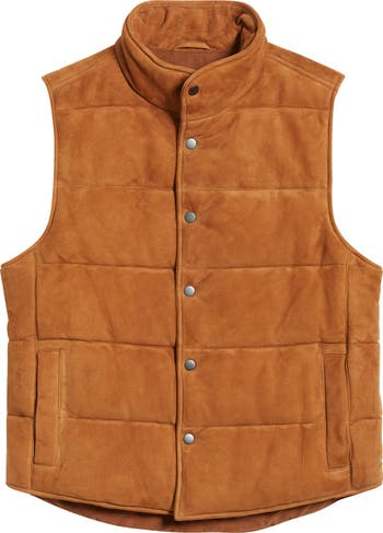 【SCENERITY】Neo Padded Vest AG Neo Suede Puffer Vest | Nordstrom