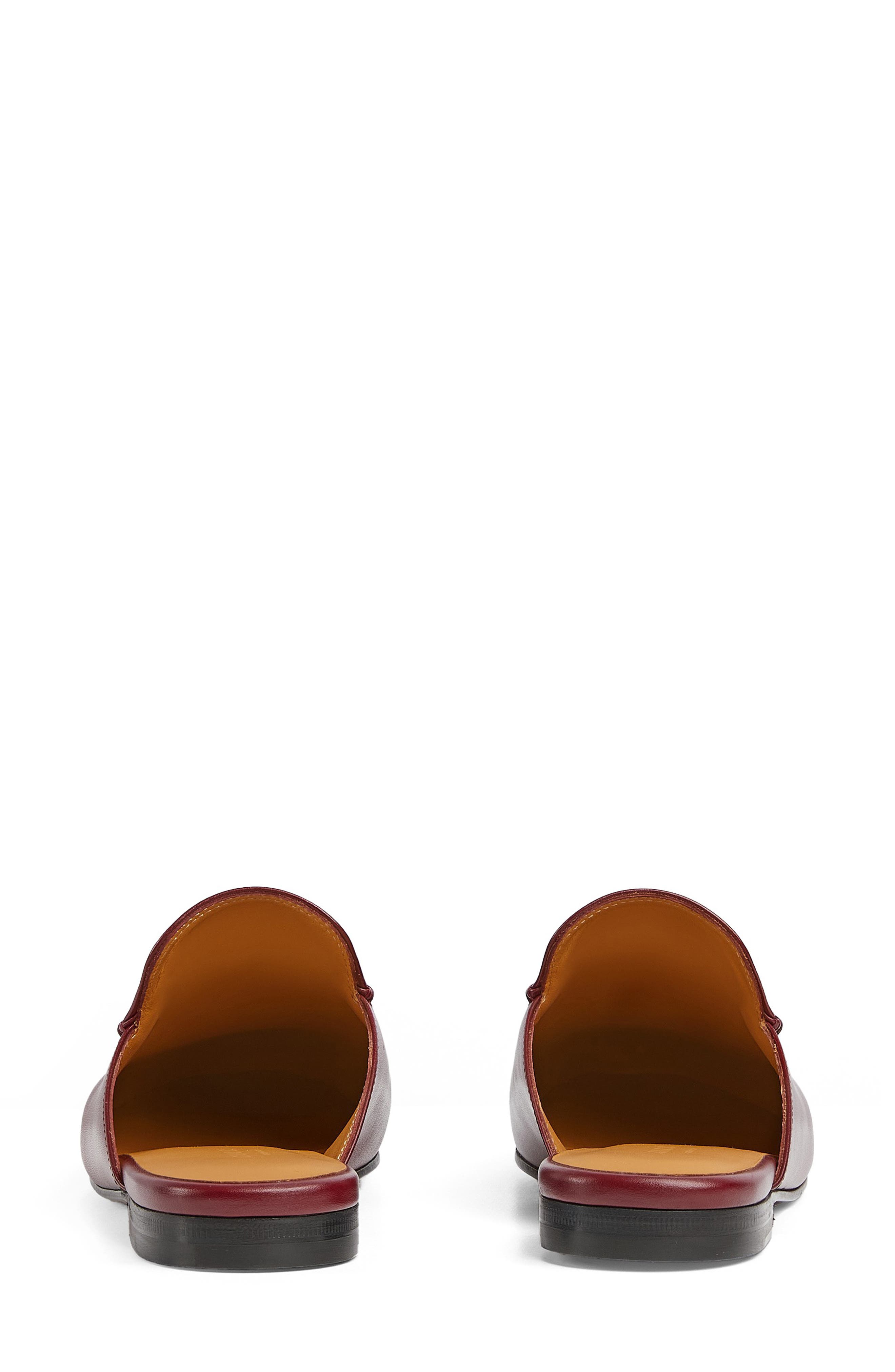Gucci Princetown Horsebit Leather Mule, Alternate, color, Lacquer