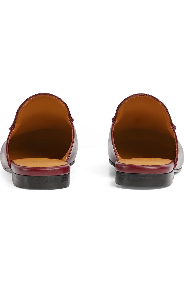 Gucci Princetown Horsebit Leather Mule, Alternate, color, Lacquer