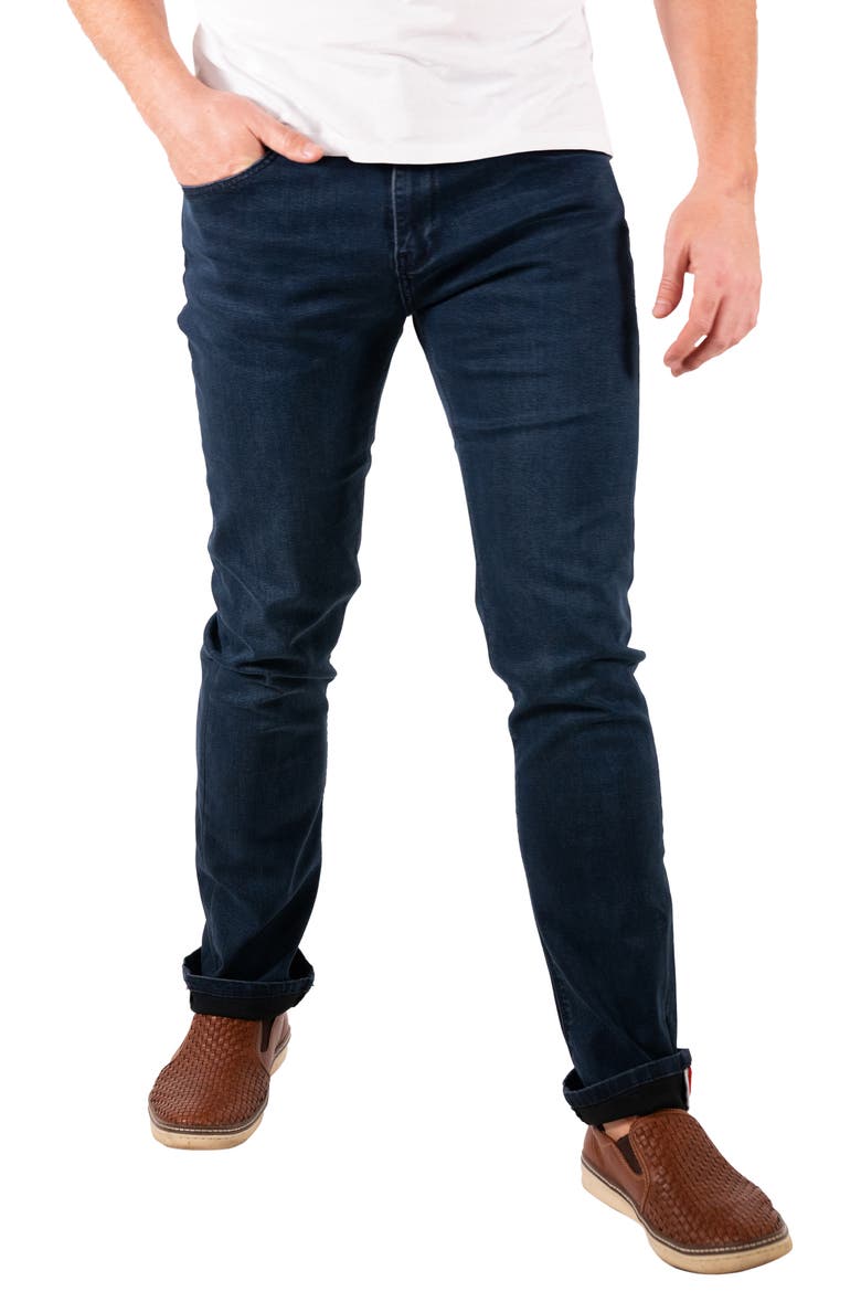 Classic Stretch Jeans, Main, color, BLUE
