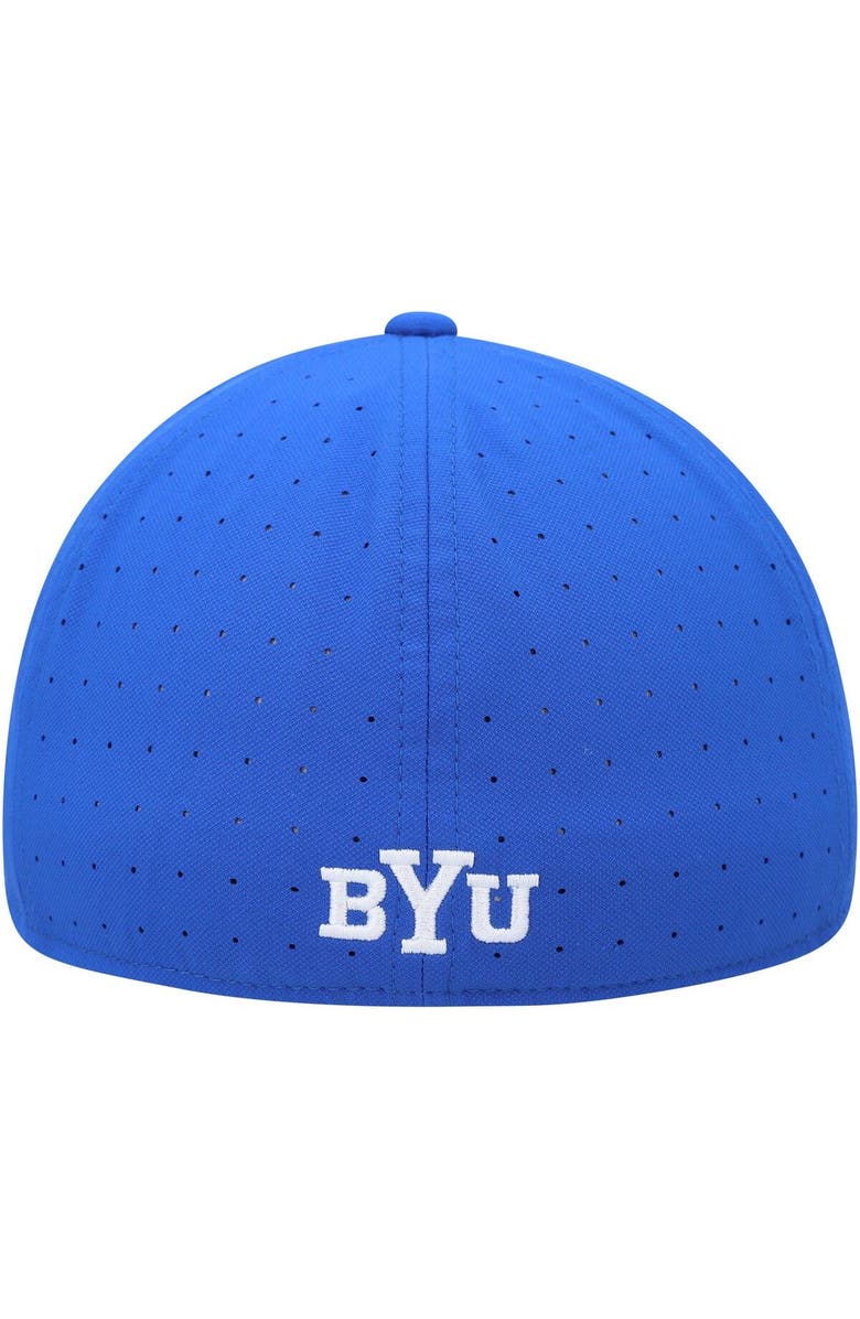 Nike Men's Nike Royal BYU Cougars Aero True Baseball Performance Fitted Hat, Alternate, color,