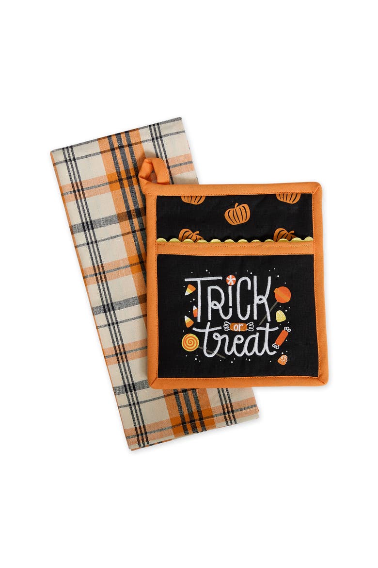 Trick Or Treat Potholder Gift Set, Main, color, Trick or Treat