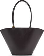 MANGO Faux Leather Shopper Bag