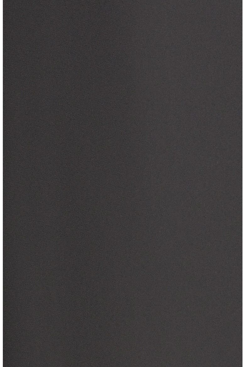 Drape Front Tunic Dress, Alternate, color, BLACK
