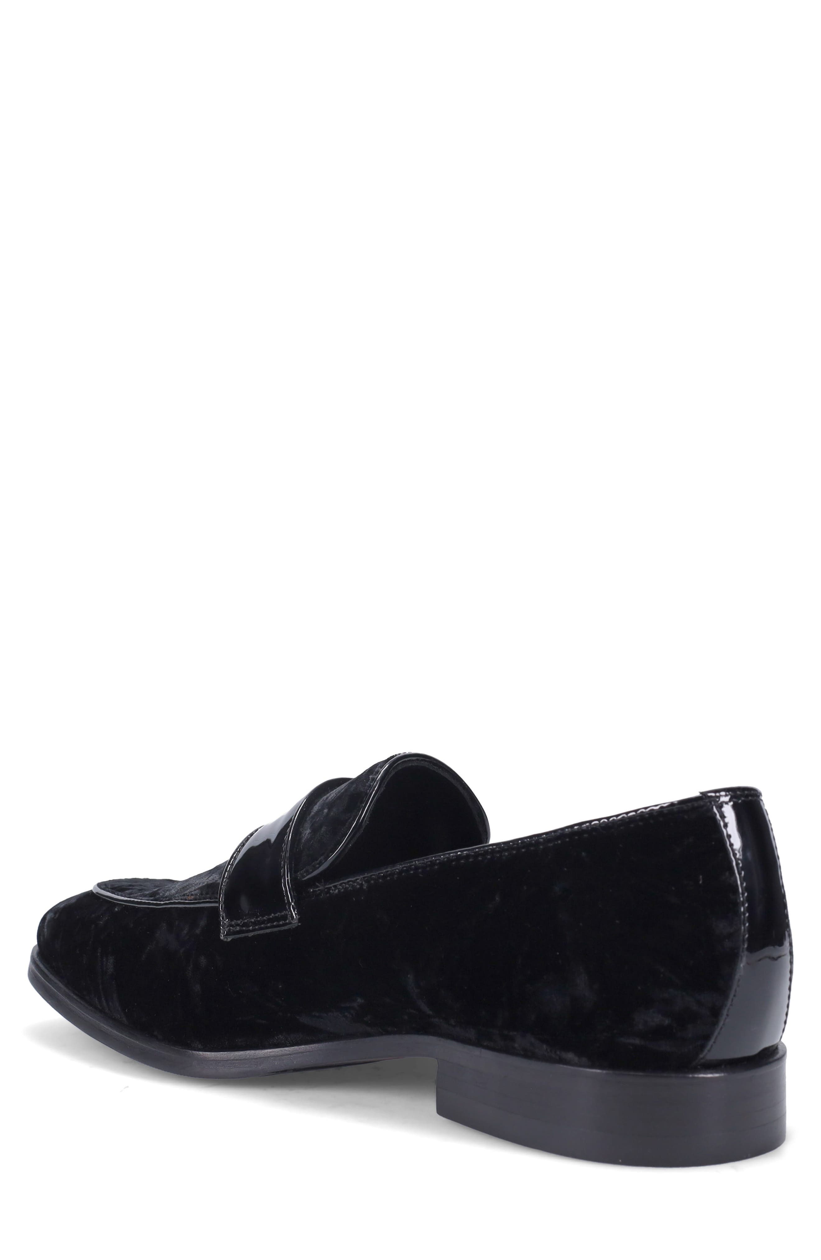 Ron White Tate Moc Toe Loafer, Alternate, color, Black