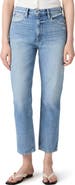 PAIGE Billy High Waist Crop Straight Leg Jeans