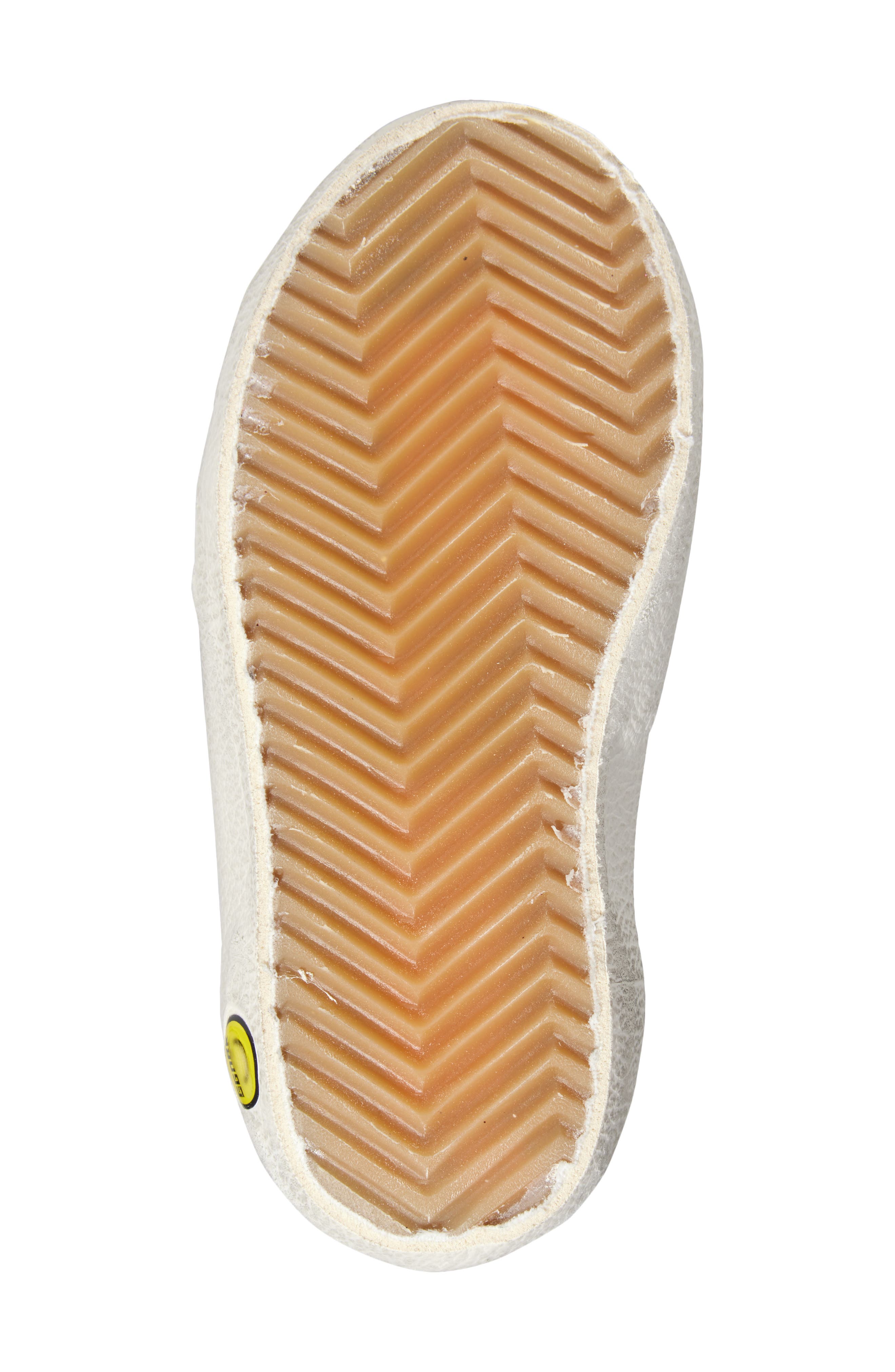 Golden Goose Kids' Old School Glitter Sneaker, Alternate, color, Bordeaux/ White