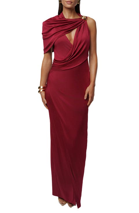 Enchanted Drape Maxi Dress