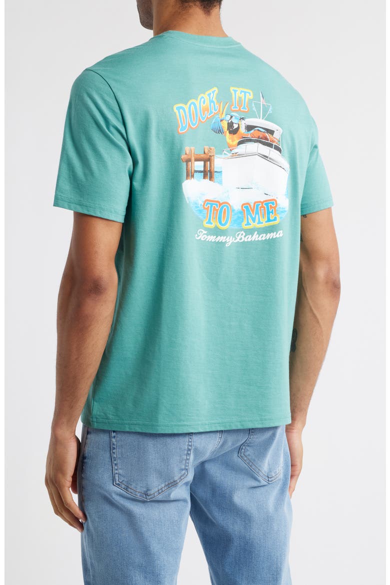 Dock It To Me Graphic T-Shirt, Alternate, color, BRISTOL BLUE HEATHER