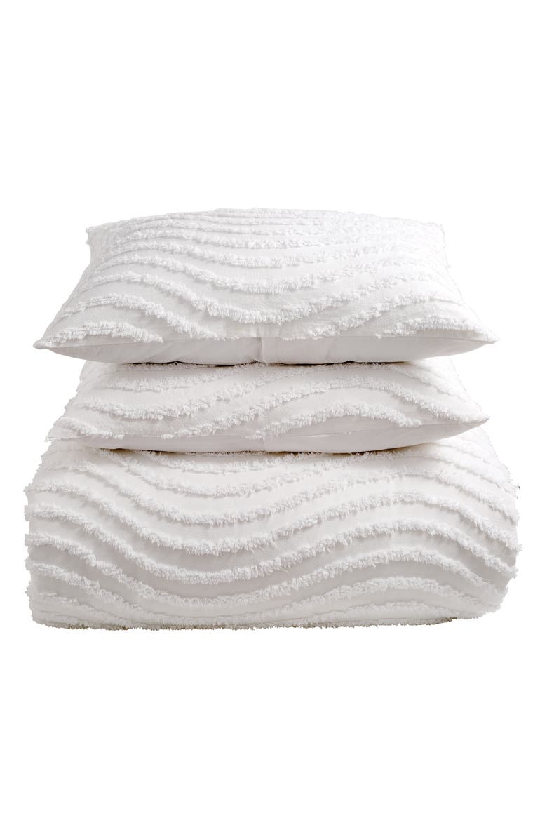 Murmur Living Chenille Wave Comforter & Sham Set, Alternate, color, 