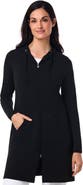 Coolibar Women's Cabana Long Zip-Up Hoodie, UPF 50+ Sun Protection